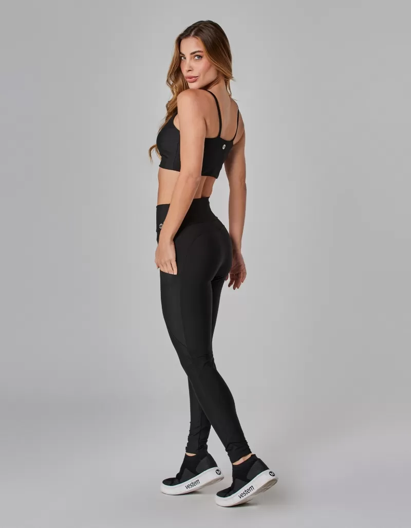 Vestem - Black Focus Pocket Leggings - FS1455.I25.C0002