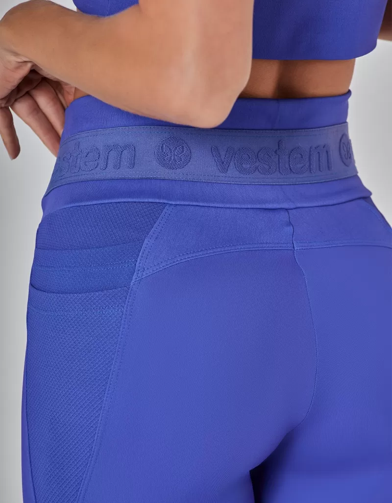 Vestem - Nexus Purple Hydrangea Pocket Leggings - FS1491.I25.C0538