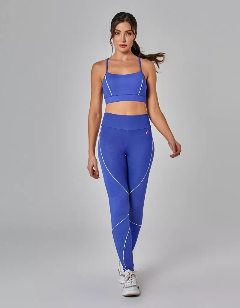 Vestem - Legging Legging with Cutouts Link Purple Hydrangea - FS1492.I25.C0538