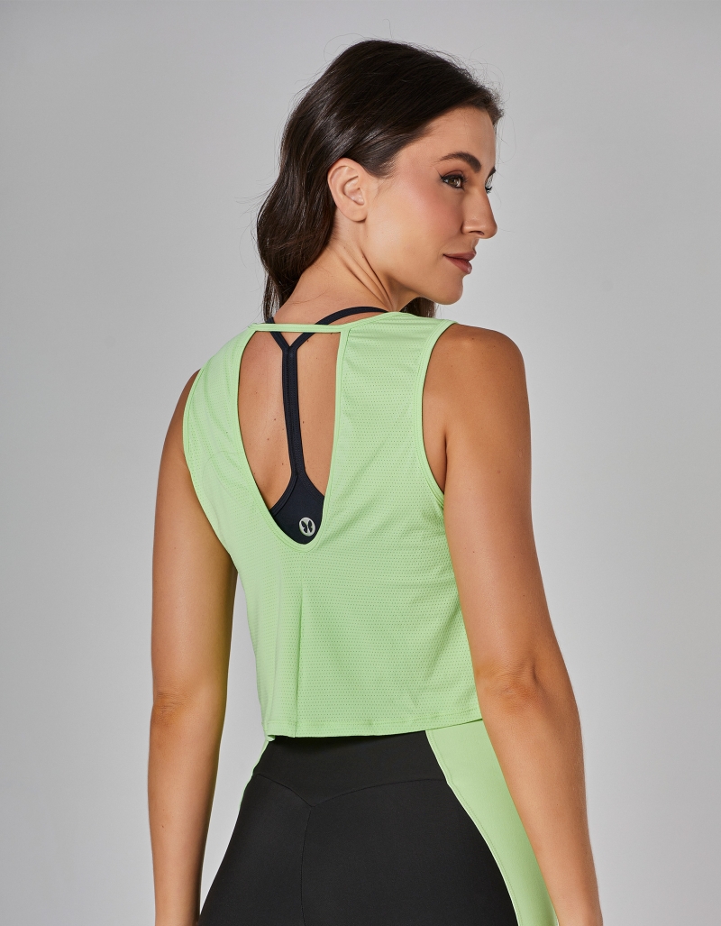 Vestem - Tank Shirt Dry Fit Connect Mint Green - REG809.I25.C0280 Vestem - Tank Shirt Dry Fit Connect Mint Green - REG809.I25.C0280