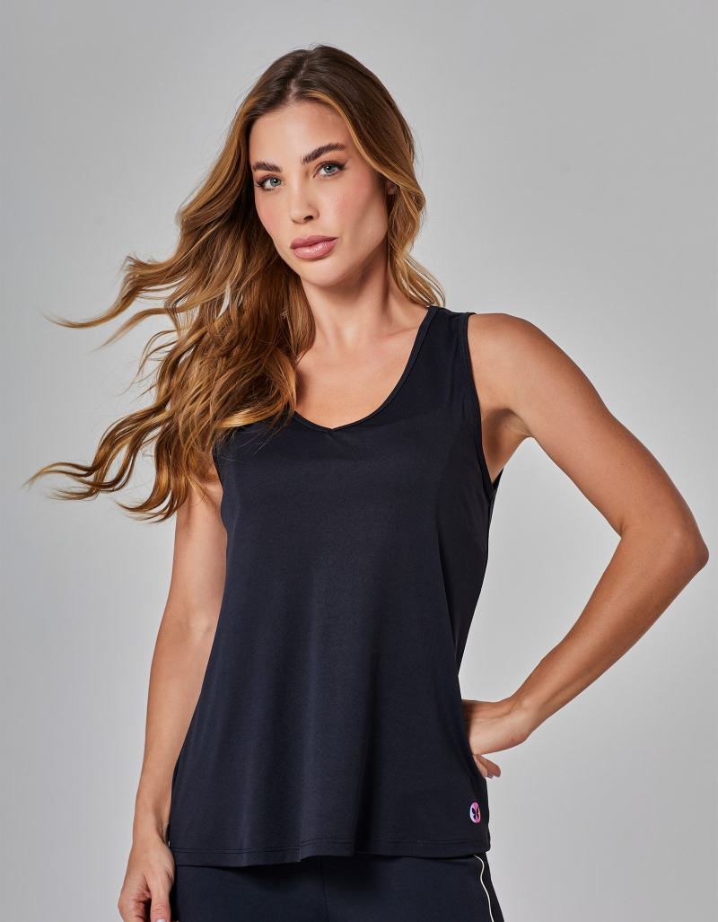 Vestem - Tank Shirt Dry Fit Nexus Black - REG810.I25.C0002