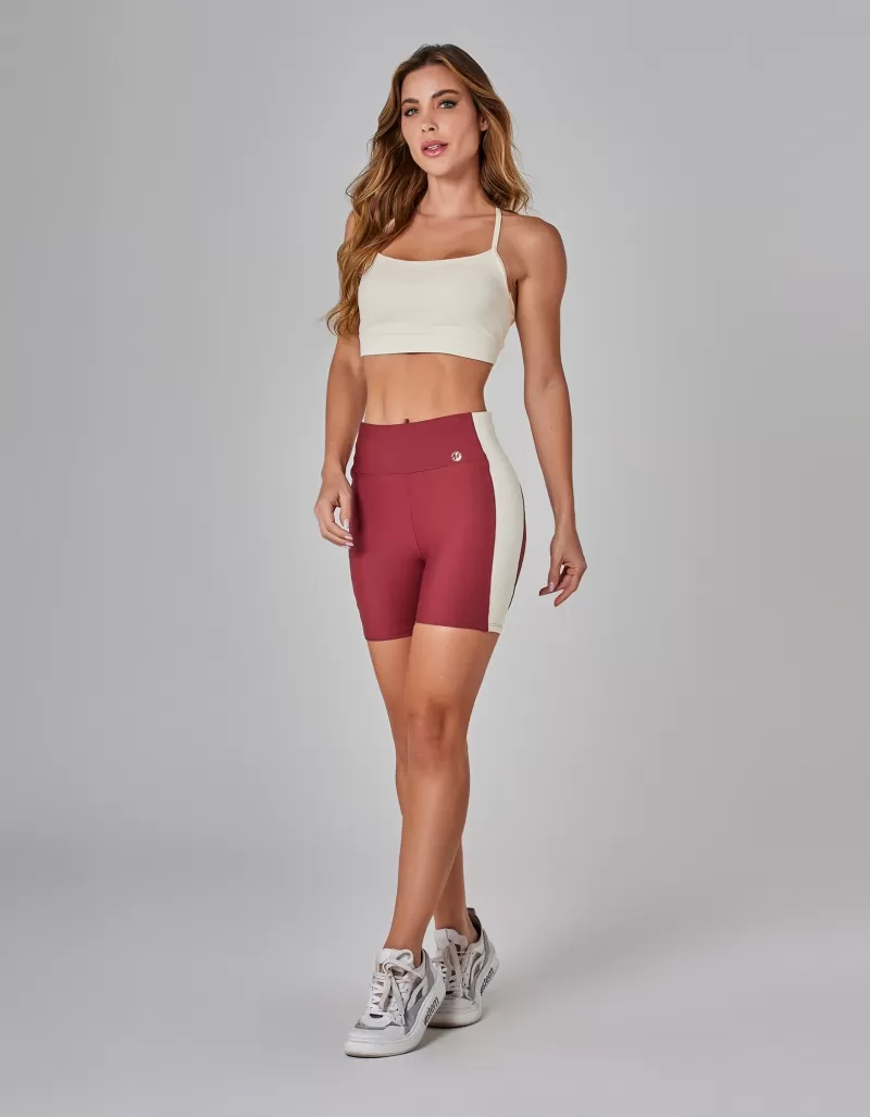 Vestem - Adrenaline Red Connect Cutout Shorts - SH645.I25.C0510