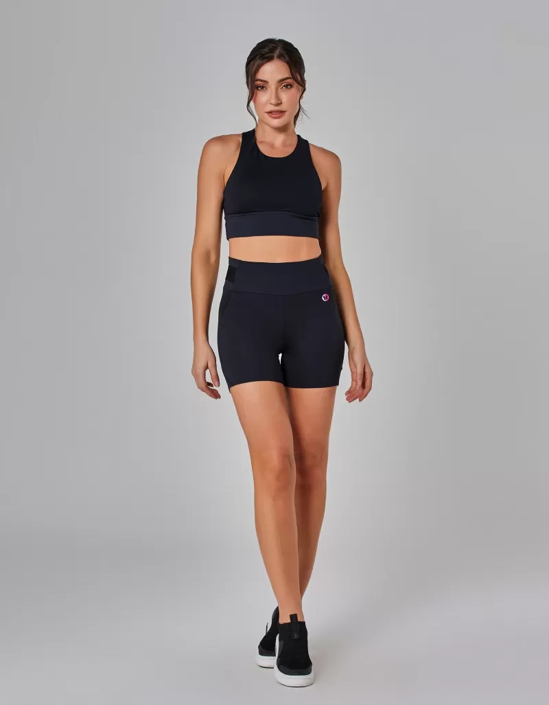 Vestem - Nexus Black Pocket Shorts - SH678.I25.C0002