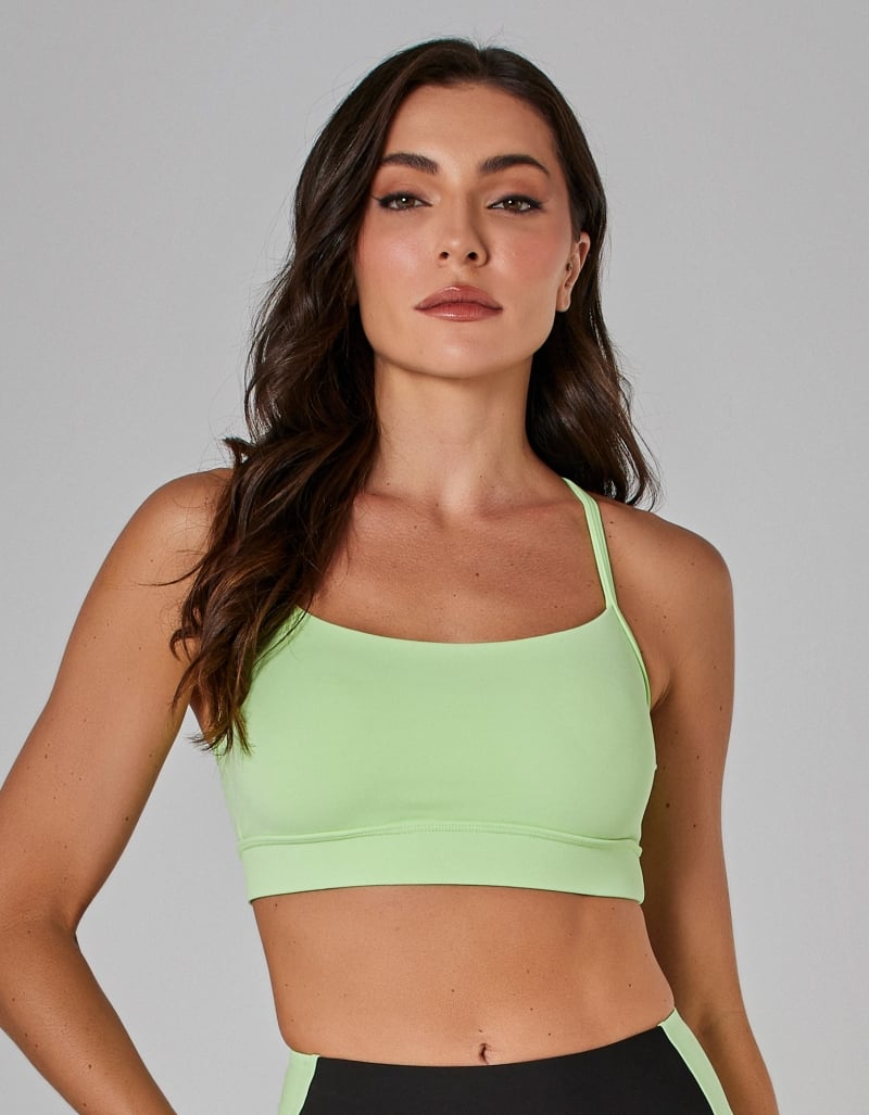 Vestem - Cosmic Mint Green Thin Strap Top - TOP1072.I25.C0280