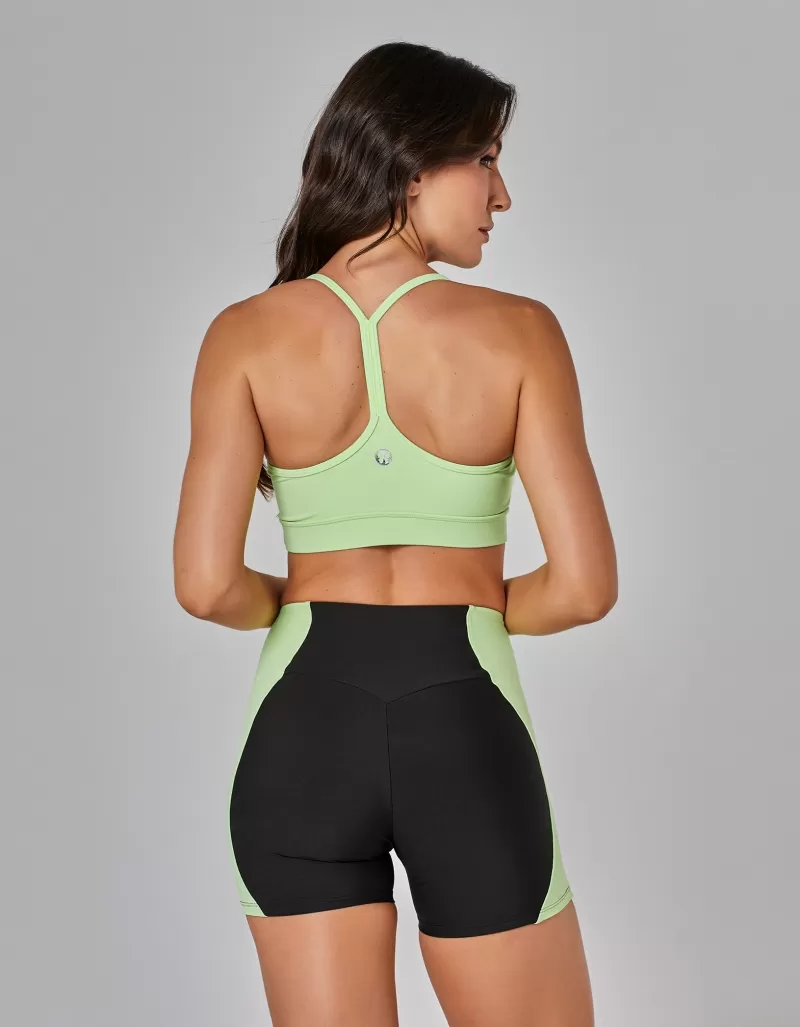 Vestem - Cosmic Mint Green Thin Strap Top - TOP1072.I25.C0280