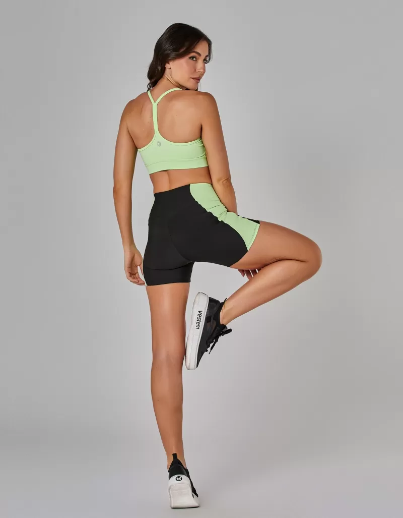 Vestem - Cosmic Mint Green Thin Strap Top - TOP1072.I25.C0280