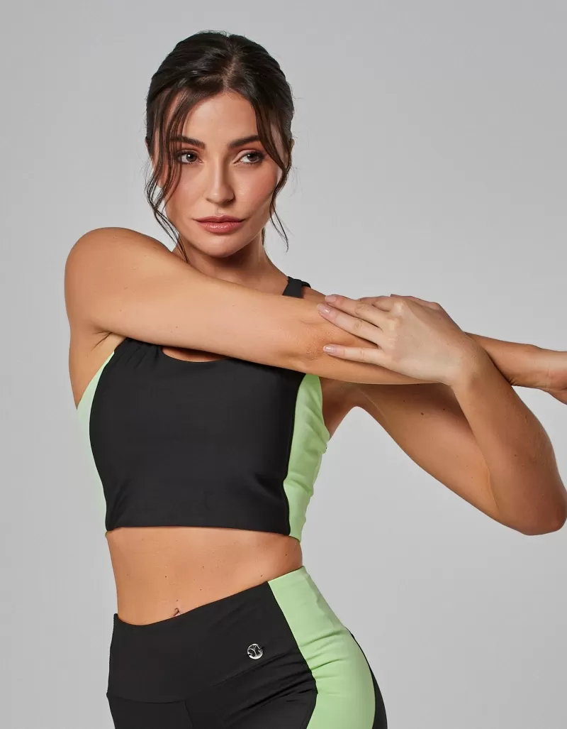 Vestem - Connect Black Medium Support Top - TOP1107.I25.C0002