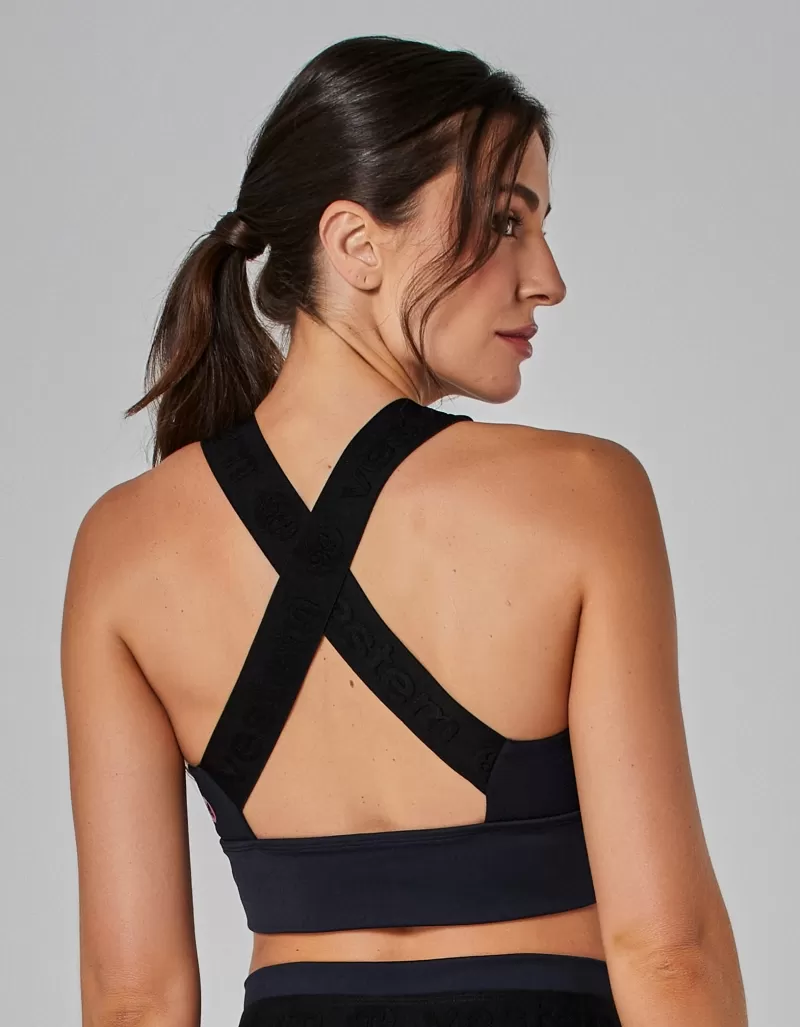 Vestem - Nexus Black High Support Top - TOP1142.I25.C0002