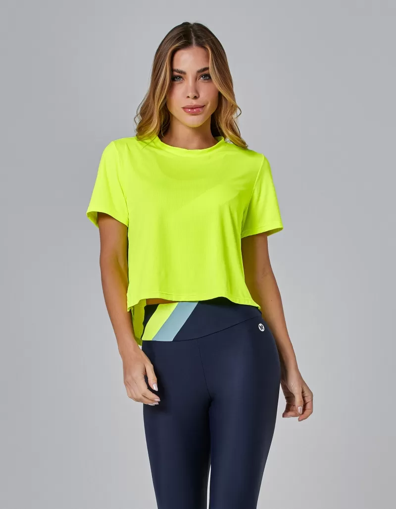 Vestem - Dry Fit Air Neon Yellow Short Sleeve Shirt - BMC784.I25.C0009