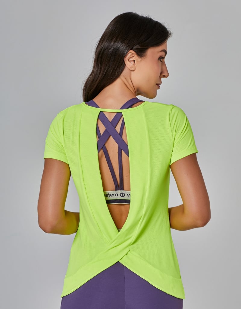 Vestem - Dry Fit Spring Neon Yellow Short Sleeve Shirt - BMC792.I25.C0009 Vestem - Dry Fit Spring Neon Yellow Short Sleeve Shirt - BMC792.I25.C0009