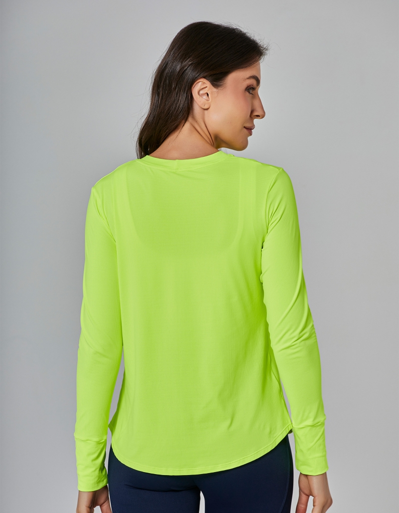 Vestem - Dry Fit Air Neon Yellow Long Sleeve Shirt - BML473.I25.C0009 Vestem - Dry Fit Air Neon Yellow Long Sleeve Shirt - BML473.I25.C0009