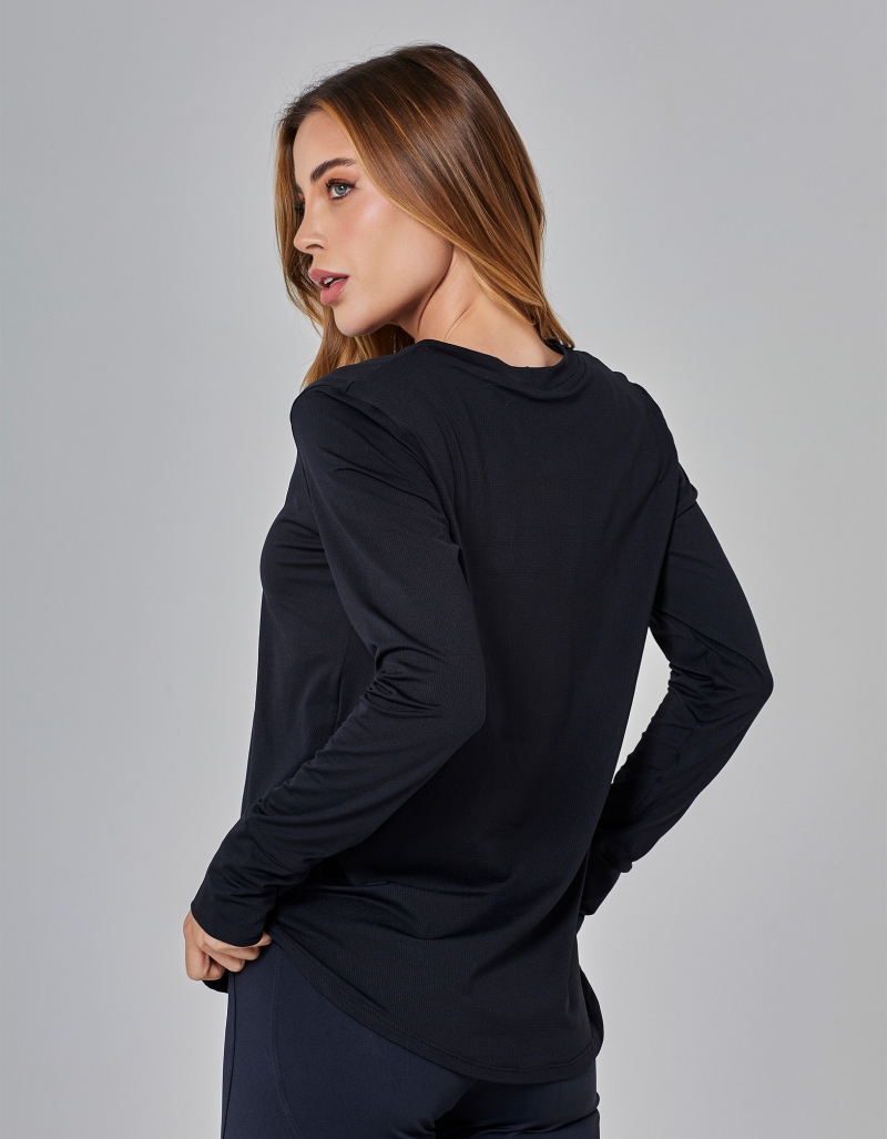 Vestem - Dry Fit Air Long Sleeve Shirt Black - BML473.I25.C0002 Vestem - Dry Fit Air Long Sleeve Shirt Black - BML473.I25.C0002