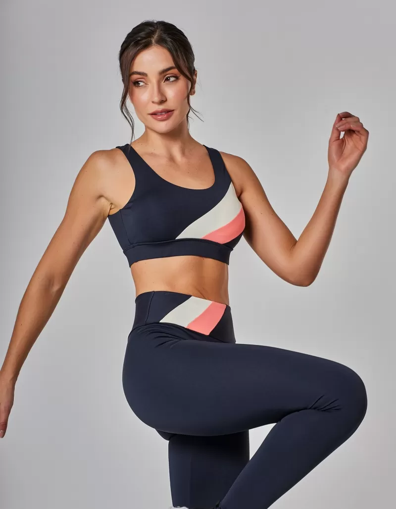 Vestem - Black Tricolor Motion leggings - FS1480.I25.C0002