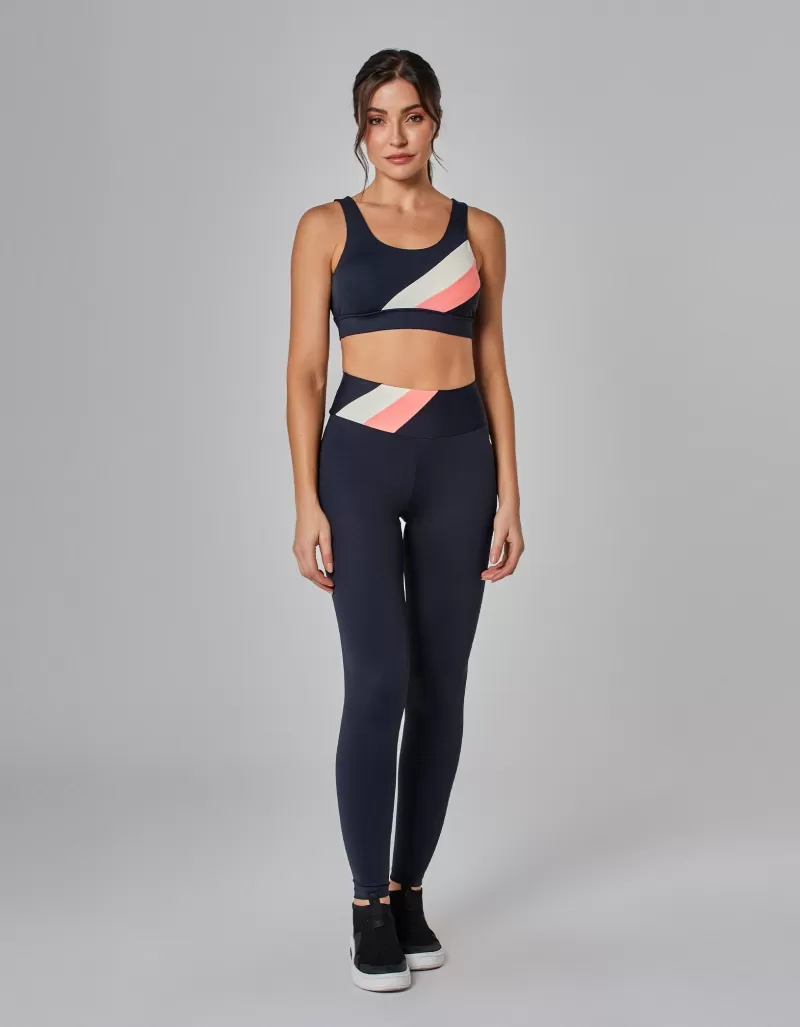 Vestem - Black Tricolor Motion leggings - FS1480.I25.C0002