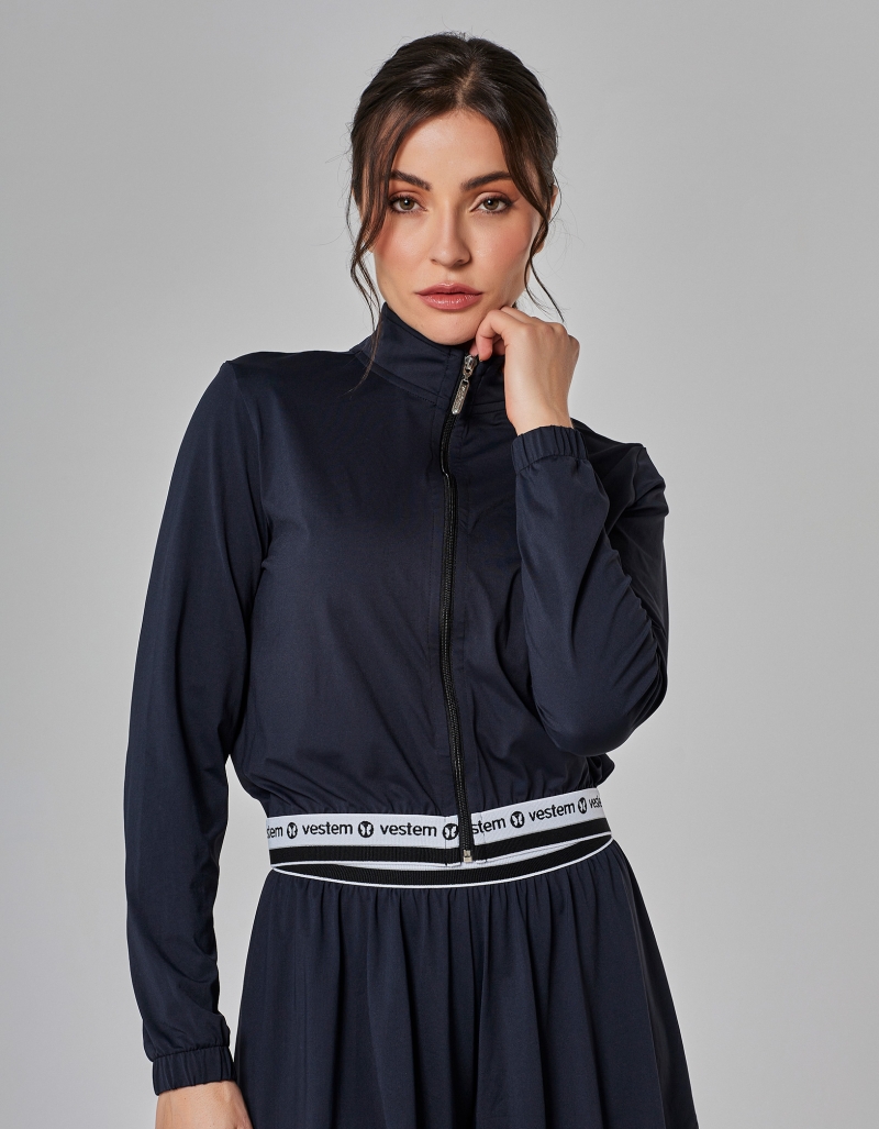 Vestem - Black Push Ups Jacket - JAC195.I25.C0002 Vestem - Black Push Ups Jacket - JAC195.I25.C0002