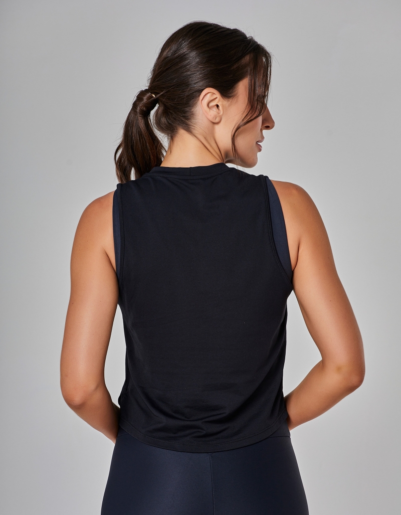 Vestem - Dry Fit Air Tank Shirt Black - REG800.I25.C0002 Vestem - Dry Fit Air Tank Shirt Black - REG800.I25.C0002