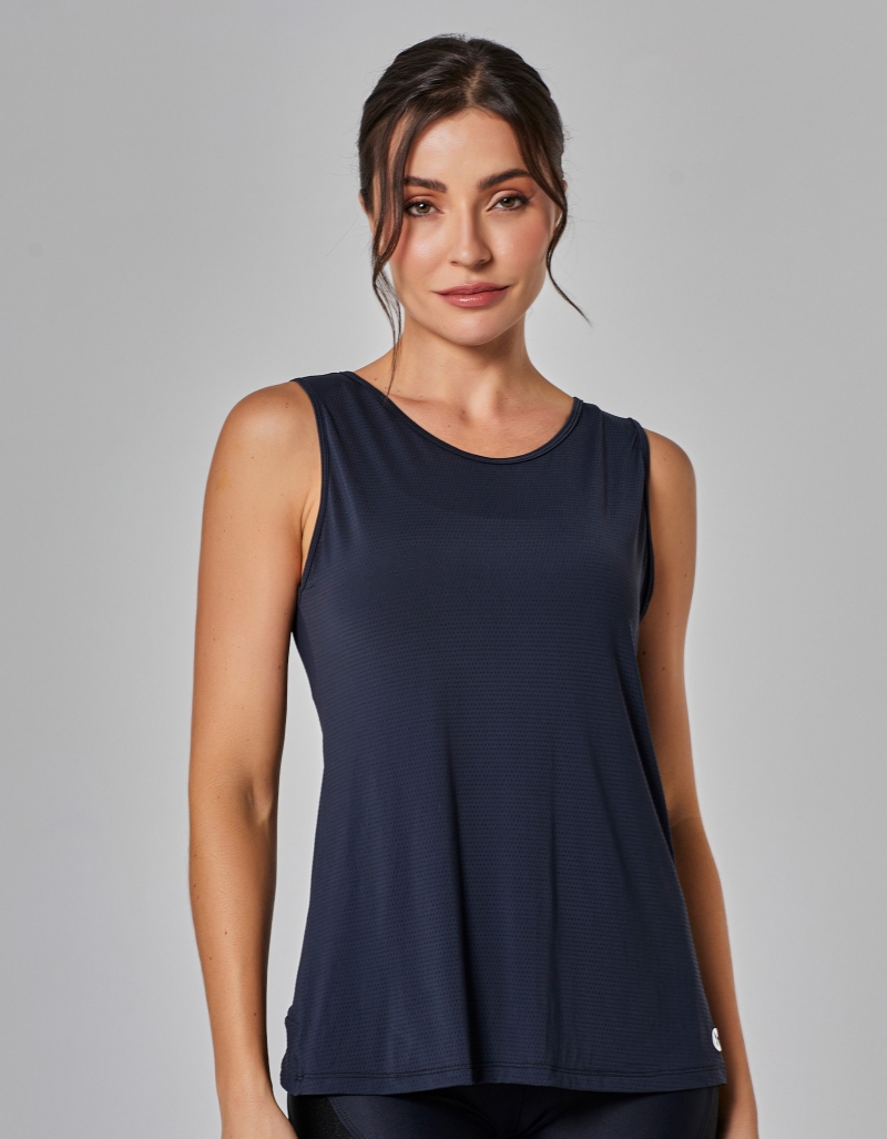 Vestem - Tank Shirt Dry Fit Spring Black - REG811.I25.C0002