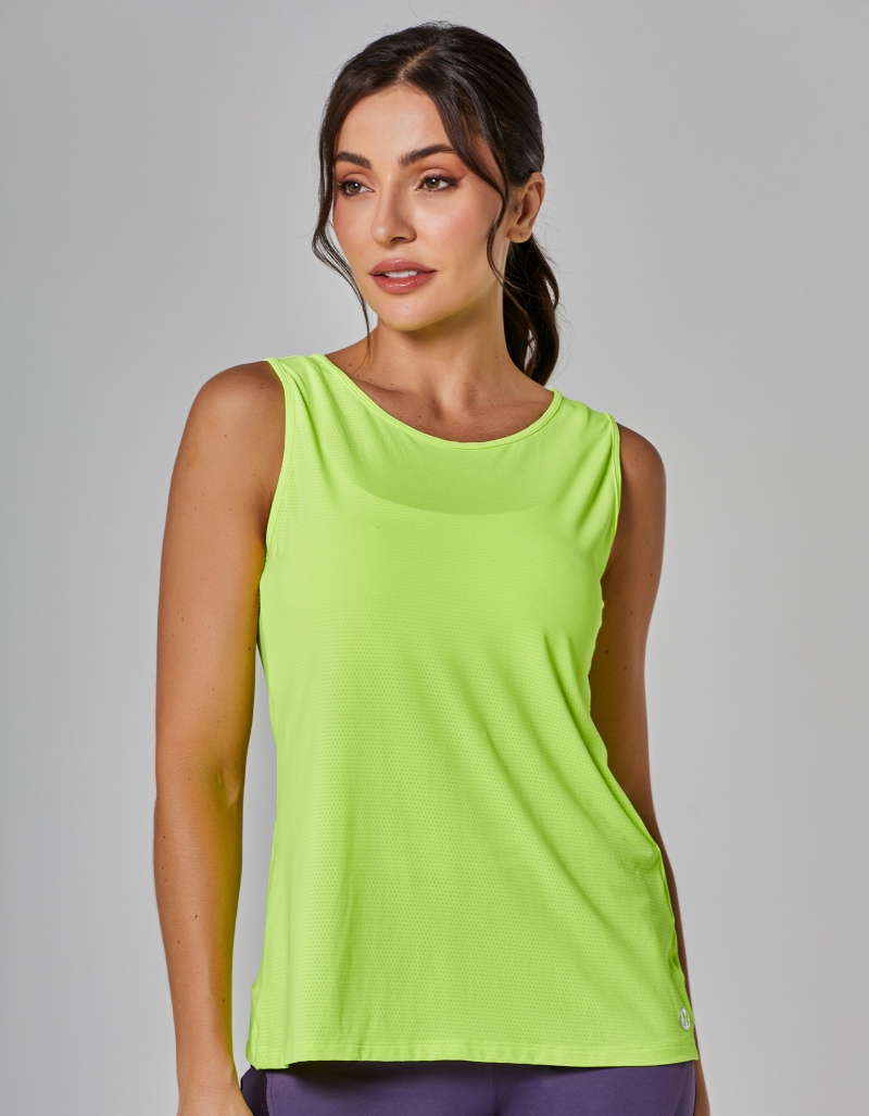 Vestem - Tank Shirt Dry Fit Spring Neon Yellow - REG811.I25.C0009