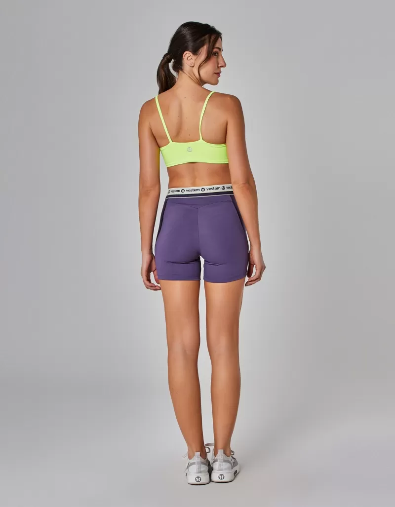 Vestem - Amethyst Bounce Elastic Waistband Shorts - SH669.I25.C0515