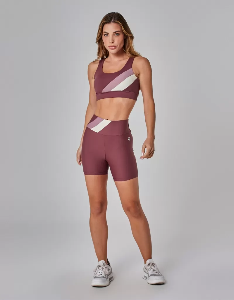 Vestem - Tricolor Motion Ebony Shorts - SH670.I25.C0550