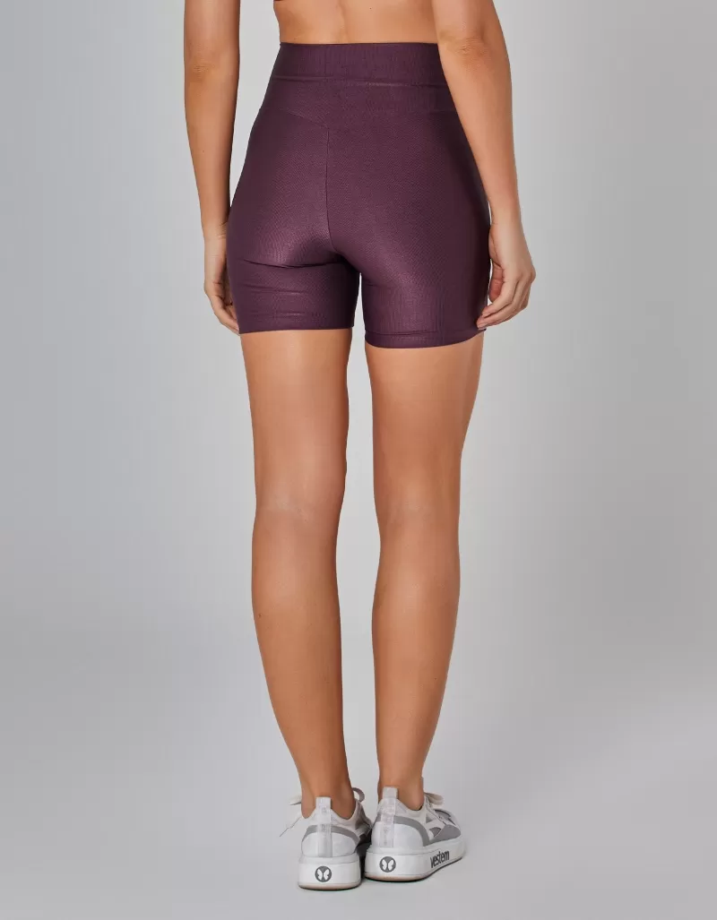 Vestem - Ebony Tulip Flat Belly Shorts - SH679.I25.C0550