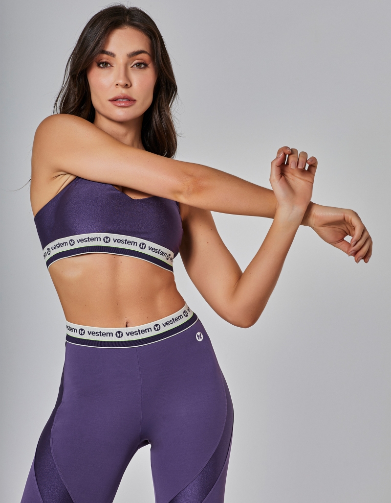 Vestem - Amethyst Bounce Medium Support Top - TOP1113.I25.C0515 Vestem - Amethyst Bounce Medium Support Top - TOP1113.I25.C0515