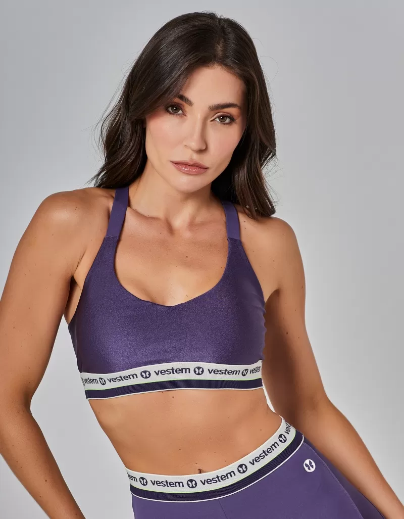 Vestem - Amethyst Bounce Medium Support Top - TOP1113.I25.C0515