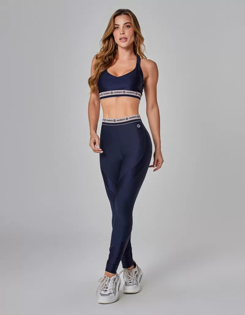 Vestem - Medium Support Bounce Top Dark Navy - TOP1113.I25.C0173