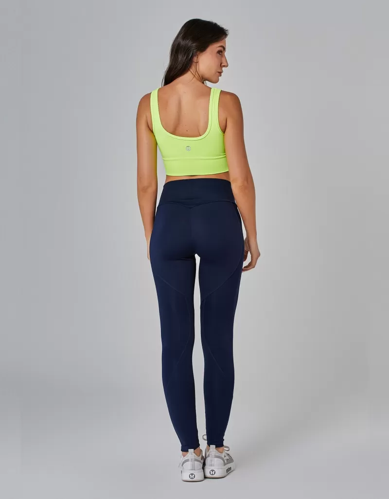 Vestem - Sports bra Cropped Margot Neon Yellow - TOP1034.ESS.C0009