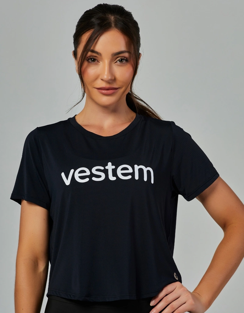 Vestem - Dry Fit Ambassador Short Sleeve Shirt Black - BMC772.ESS.C0002