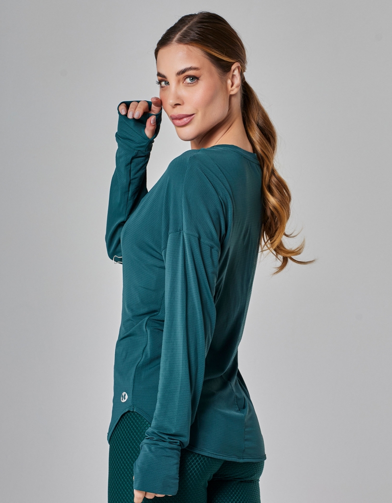 Vestem - Long Sleeve Shirt Dry Fit Life Green Eden - BML474.I25.C0512 Vestem - Long Sleeve Shirt Dry Fit Life Green Eden - BML474.I25.C0512