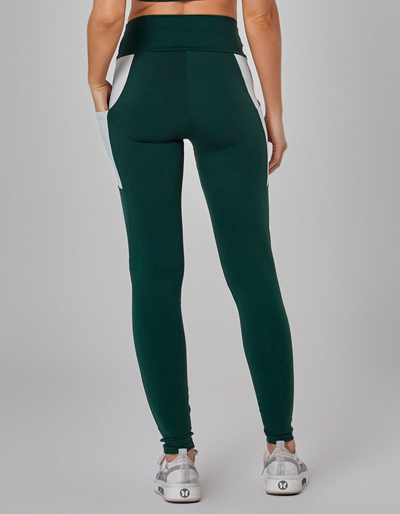 Vestem - Bicolor Ritmo Verde Eden leggings - FS1481.I25.C0512 Vestem - Bicolor Ritmo Verde Eden leggings - FS1481.I25.C0512