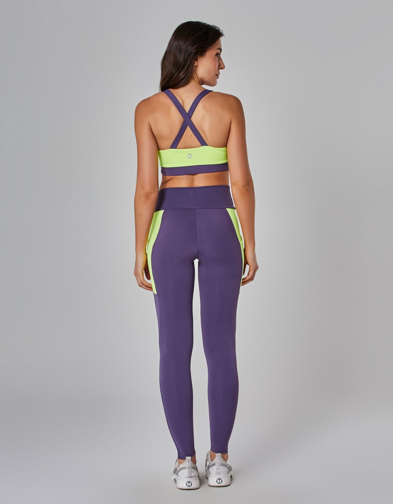Vestem - Bicolor Amethyst Rhythm Legging - FS1481.I25.C0515 Vestem - Bicolor Amethyst Rhythm Legging - FS1481.I25.C0515