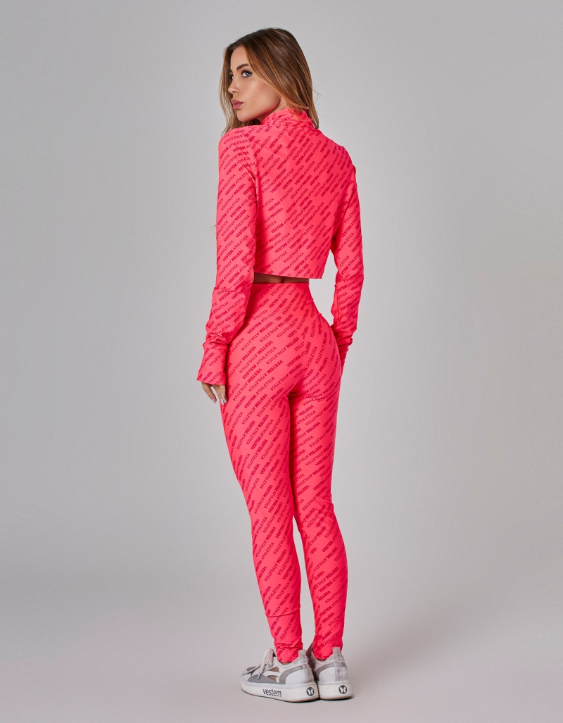 Vestem - Vestem Athletica Pitaya Cropped Jacket - JAC252.I25.E1319.I25 Vestem - Vestem Athletica Pitaya Cropped Jacket - JAC252.I25.E1319.I25