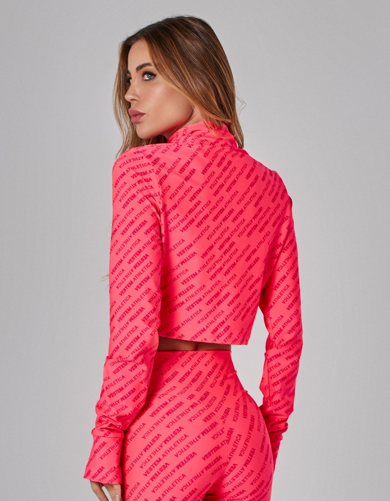 Vestem - Vestem Athletica Pitaya Cropped Jacket - JAC252.I25.E1319.I25 Vestem - Vestem Athletica Pitaya Cropped Jacket - JAC252.I25.E1319.I25