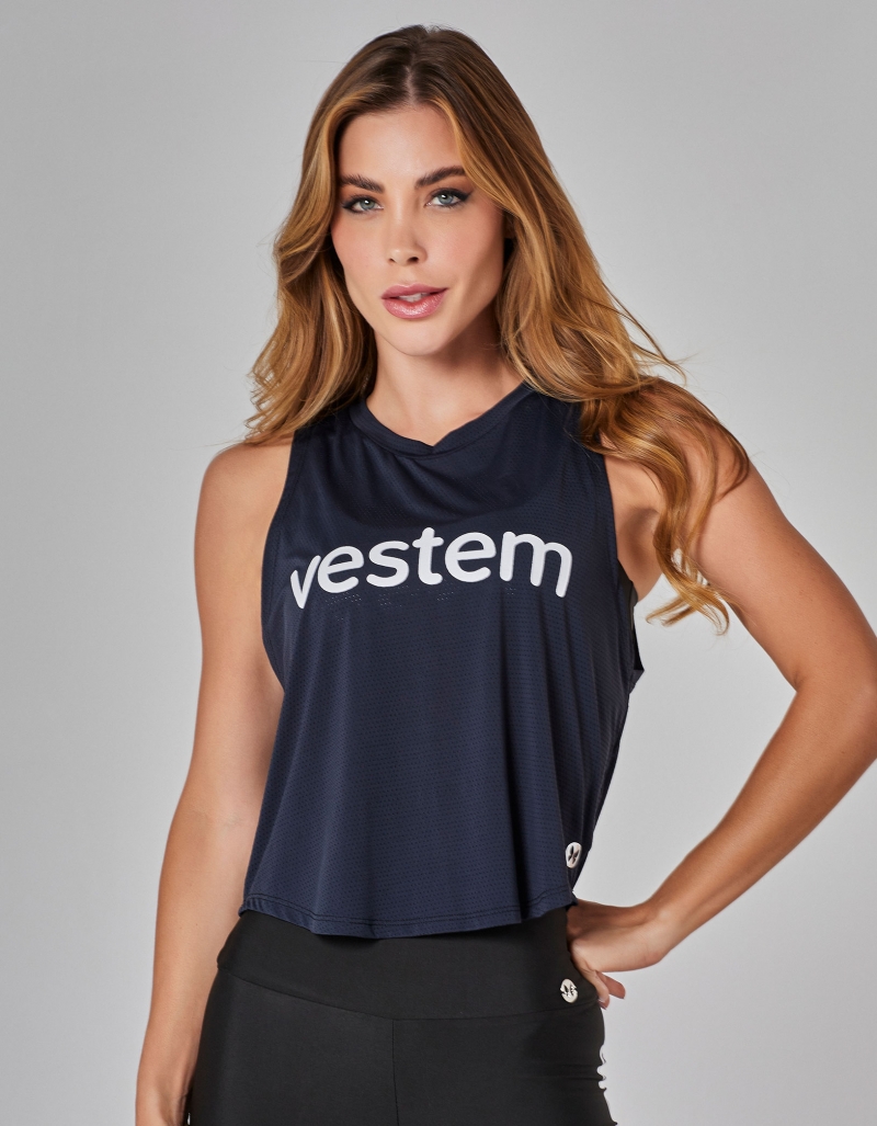 Vestem - Dry Fit Ambassador Tank Shirt Black - REG791.ESS.C0002