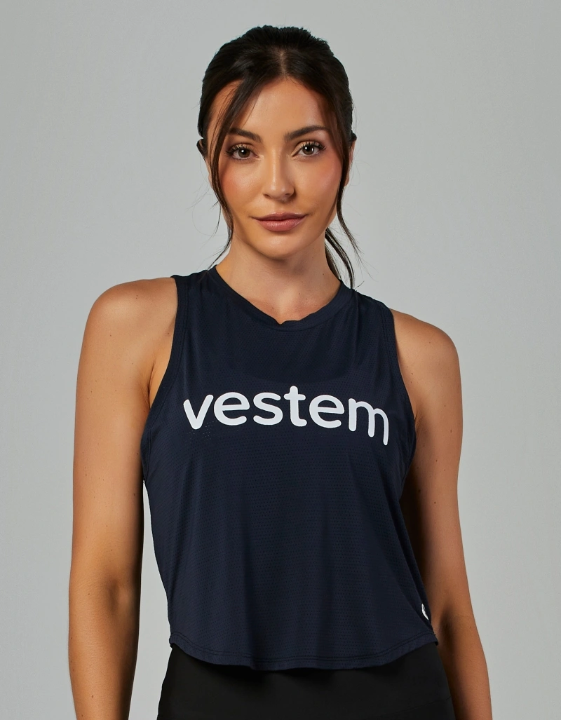 Vestem - Dry Fit Ambassador Tank Shirt Black - REG791.ESS.C0002