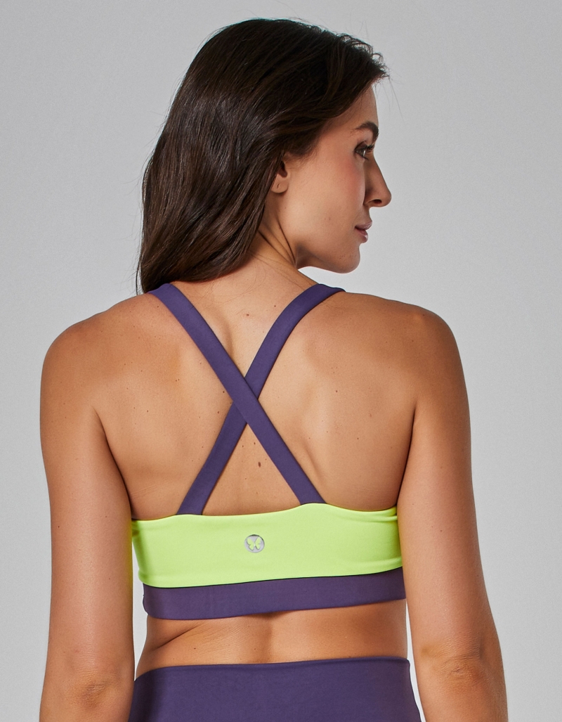 Vestem - Amethyst Rhythm High Support Top - TOP1118.I25.C0515 Vestem - Amethyst Rhythm High Support Top - TOP1118.I25.C0515