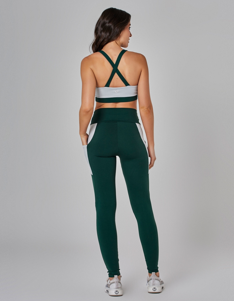 Vestem - Eden Green Rhythm High Support Top - TOP1118.I25.C0512 Vestem - Eden Green Rhythm High Support Top - TOP1118.I25.C0512