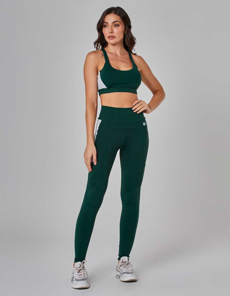 Vestem - Eden Green Rhythm High Support Top - TOP1118.I25.C0512 Vestem - Eden Green Rhythm High Support Top - TOP1118.I25.C0512