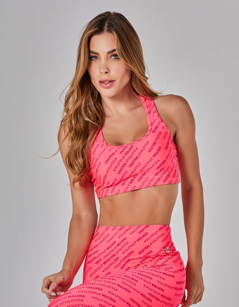 Vestem - Athletica Pitaya Medium Support Top - TOP1119.I25.E1319.I25 Vestem - Athletica Pitaya Medium Support Top - TOP1119.I25.E1319.I25