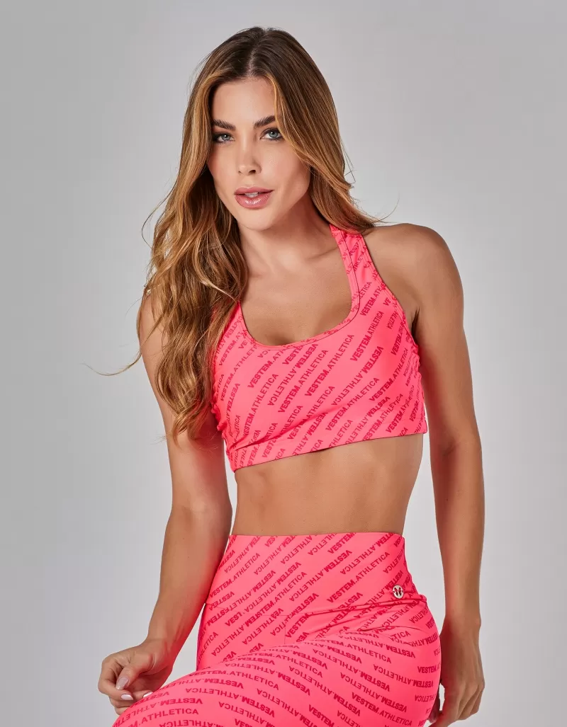 Vestem - Athletica Pitaya Medium Support Top - TOP1119.I25.E1319.I25