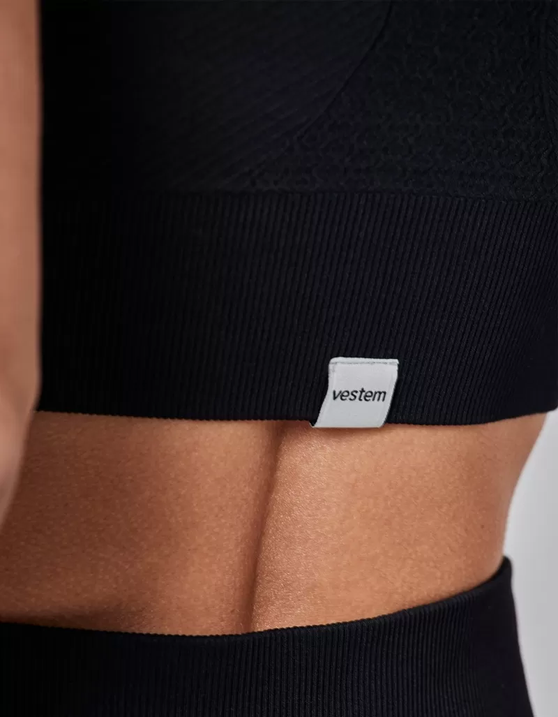 Vestem - Sports bra Lisbon Black - TOP1139.I25.C0002