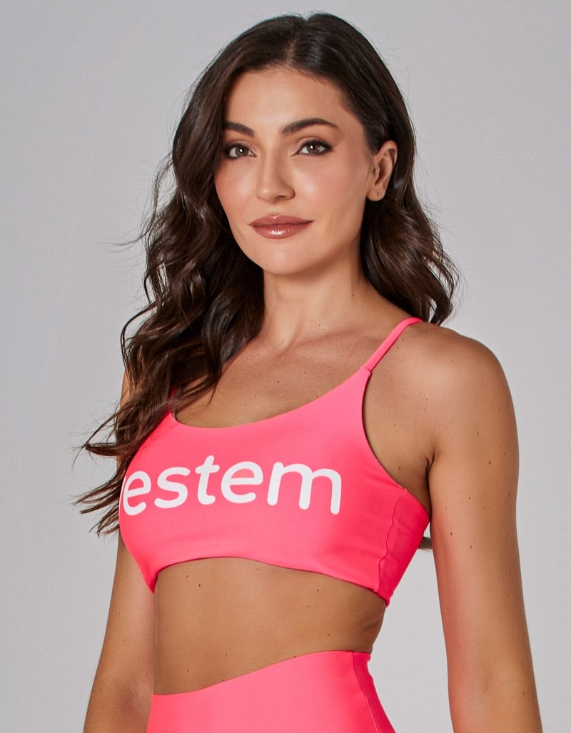 Vestem - Medium Support Top Ambassadors Pink Pitaya - TOP1154.ESS.C0554 Vestem - Medium Support Top Ambassadors Pink Pitaya - TOP1154.ESS.C0554