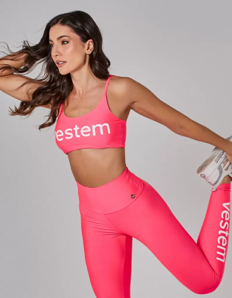 Vestem - Medium Support Top Ambassadors Pink Pitaya - TOP1154.ESS.C0554