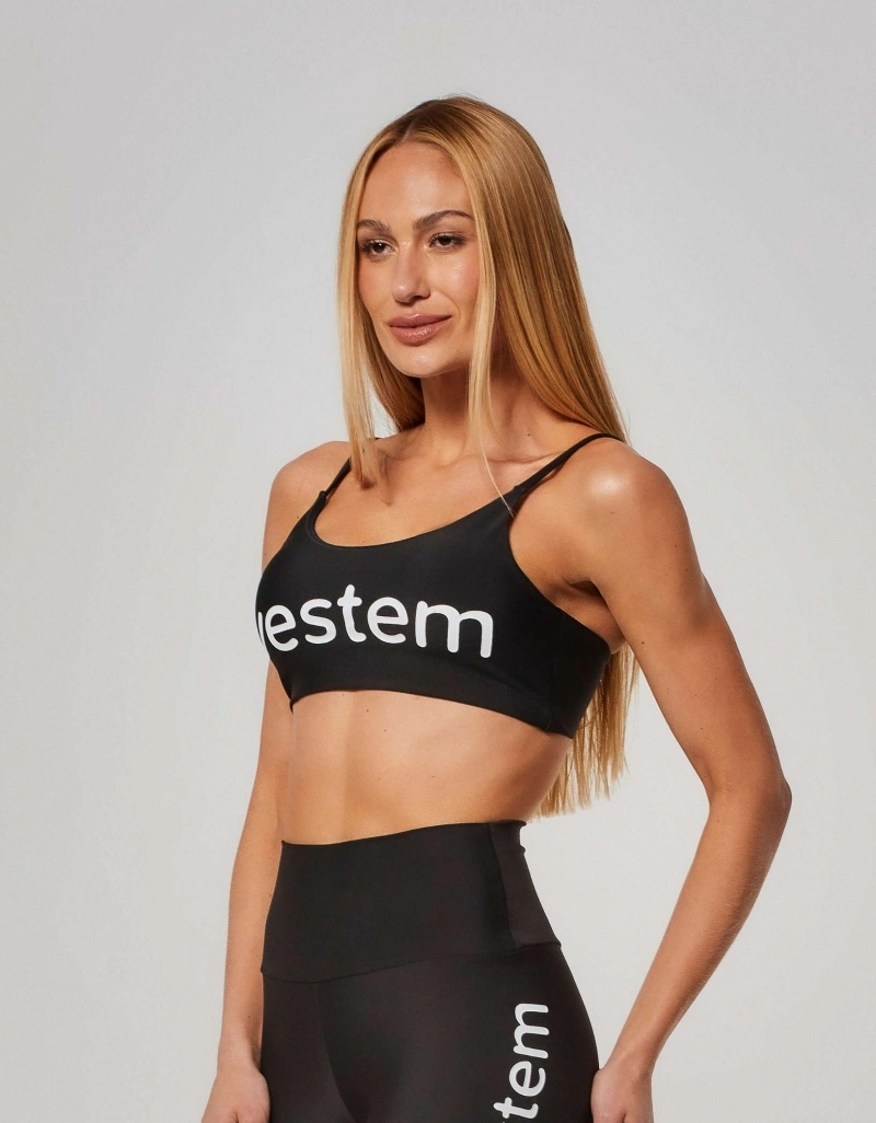Vestem - Black Ambassadors Support Mid-Rise Top - TOP1154.ESS.C0002