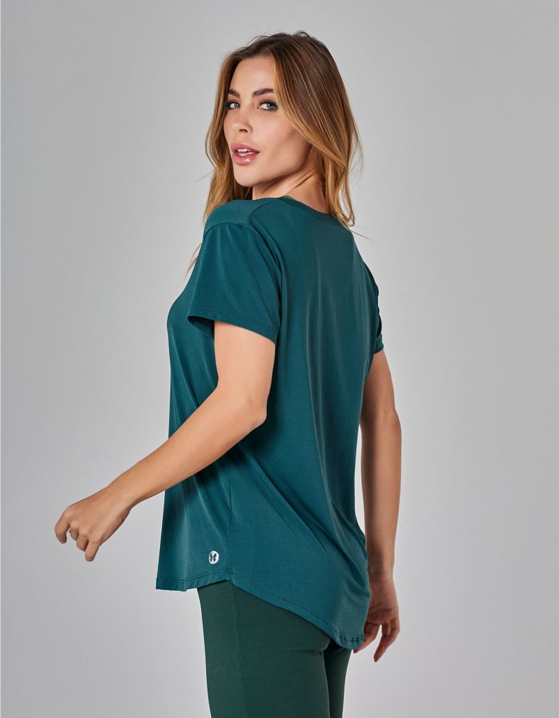 Vestem - Dry Fit Janice Short Sleeve Shirt in Eden Green - BMC31.ESS.C0512 Vestem - Dry Fit Janice Short Sleeve Shirt in Eden Green - BMC31.ESS.C0512