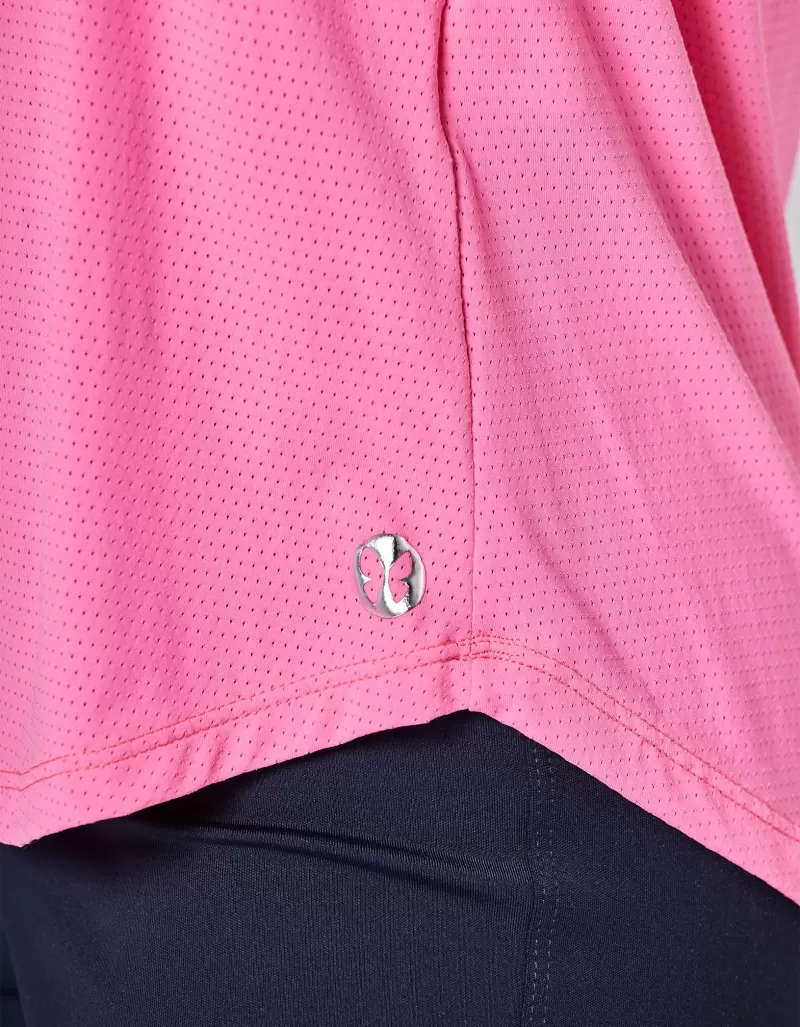 Vestem - Dry Fit Janice Short Sleeve Shirt Pink Aurora - BMC31.ESS.C0526