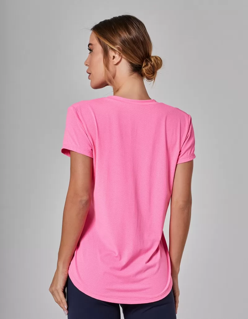 Vestem - Dry Fit Janice Short Sleeve Shirt Pink Aurora - BMC31.ESS.C0526