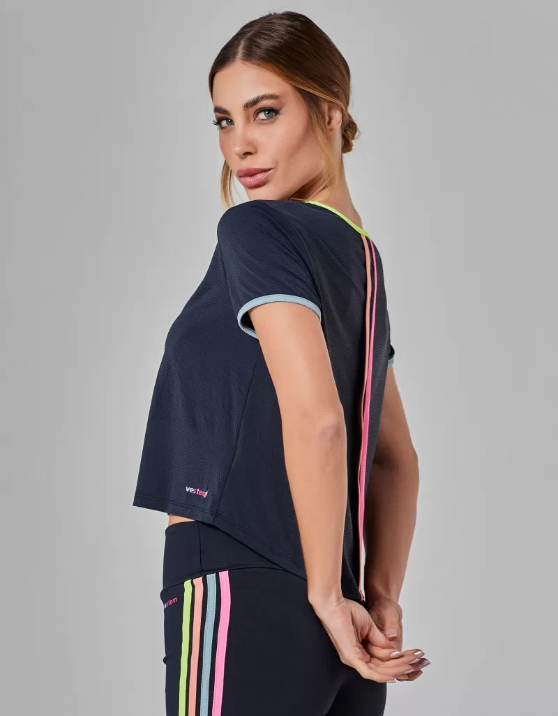 Vestem - Short Sleeve Shirt Dry Fit Aviator Black - BMC785.I25.C0002